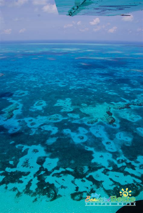 A bird’s eye view of the Belize Blue Hole - My Beautiful Belize