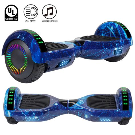 6.5" Hoverboard Bluetooth 2 Wheel Electric Self Balance Scooter with ...