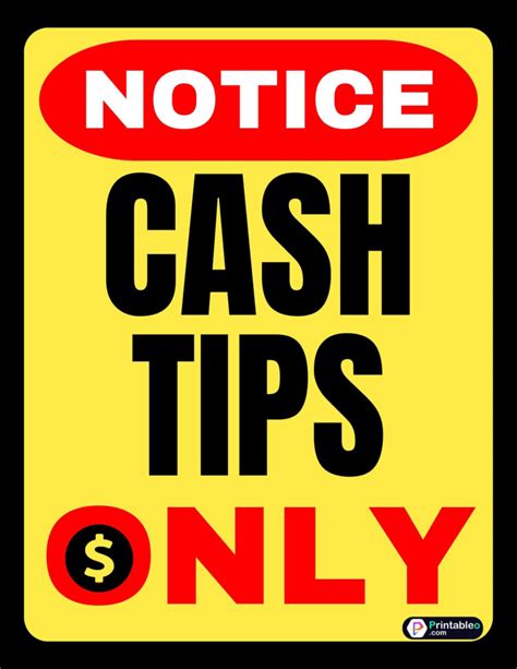 20+ Printable Cash Only Sign | Download FREE PDFs