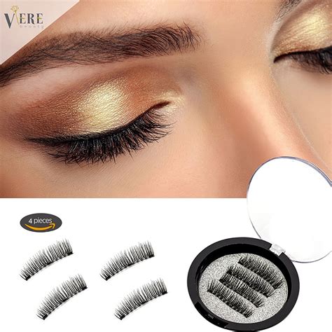 Magnetic False Eyelashes VereBeauty - Black - High Quality Life Style