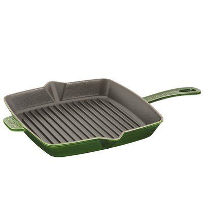 Staub 12" Grill Pan | Cast iron grill pan, Grilling, Grilling guide