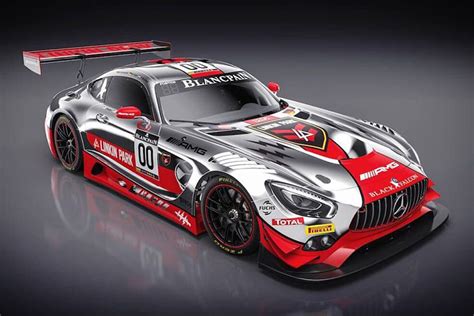 Linkin Park Design Livery for Mercedes-AMG GT3 Racing Car