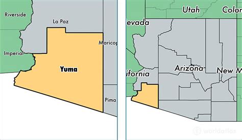 Yuma County Map