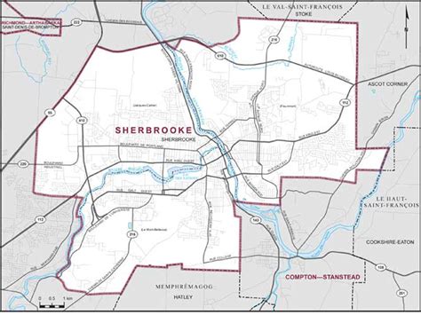 Sherbrooke | Maps Corner | Elections Canada Online