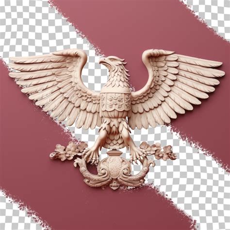 Premium PSD | Roman empire s emblem the roman eagle