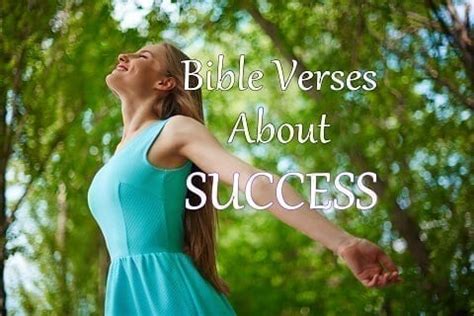 Bible Verses About Success