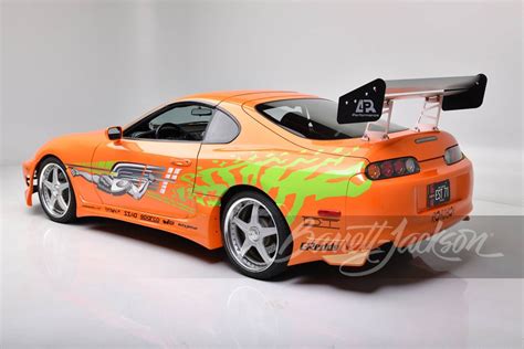 Paul Walker's '10-second' Orange Supra Has Fetched 0,000 At An Auction!