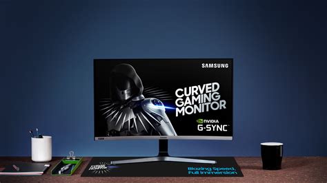 Samsung CRG5 27-inch Full HD curved gaming monitor with 240Hz refresh ...