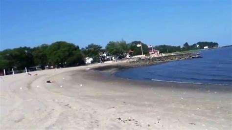 Cummings Beach (Stamford, CT) - YouTube