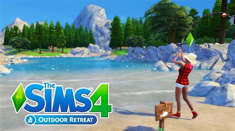 The Sims 4 Outdoor Retreat Gameplay! | Part 1 - YouTube