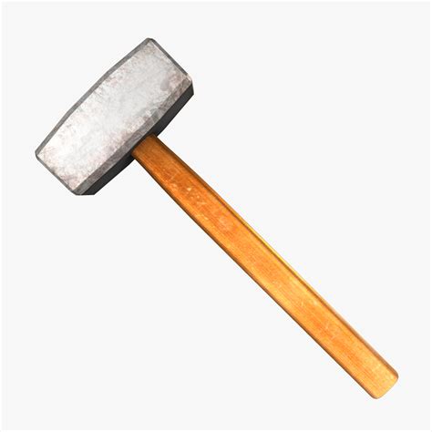 3d small sledge hammer