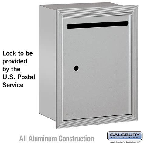 Letter Box - Standard - Recessed Mounted - Aluminum - USPS Access ...