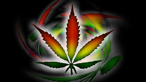 Red Green Weed Leaves HD Weed Wallpapers | HD Wallpapers | ID #84296