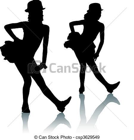 Tap Dance Clipart Black And White