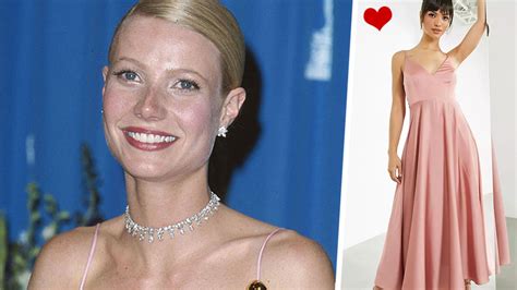 ASOS just recreated Gwyneth Paltrow's iconic pink 90s Oscars dress ...