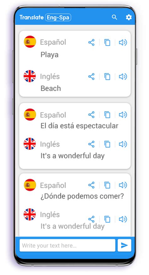 Traductor inglés-español con todos sus acentos