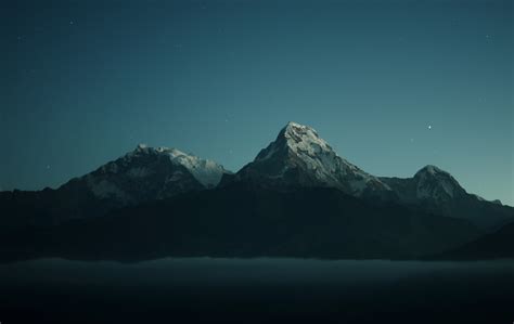 Mountains Landscape Dark Nature 4k, HD Nature, 4k Wallpapers, Images ...