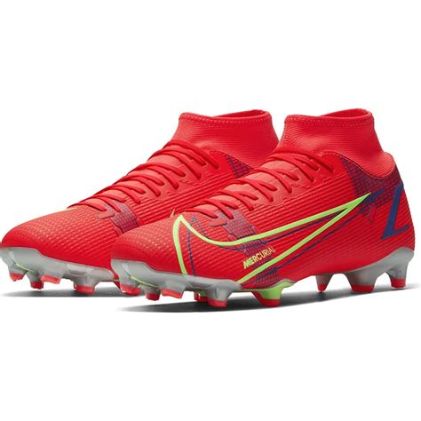 Nike Chuteiras Futebol Mercurial Superfly VIII Academy FG/MG Vermelho ...