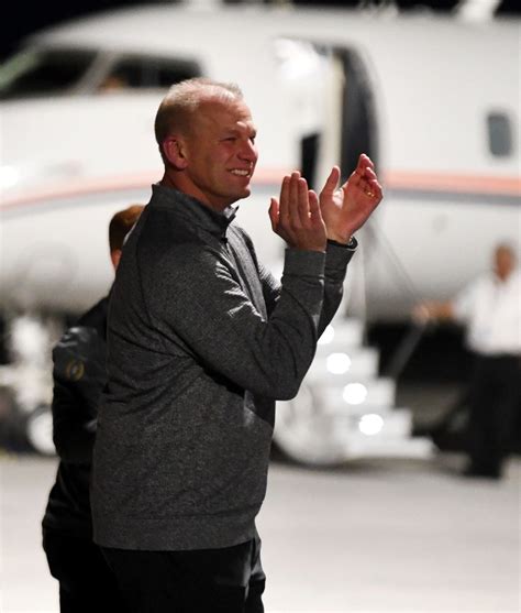 New Alabama head football coach Kalen DeBoer arrives in Tuscaloosa