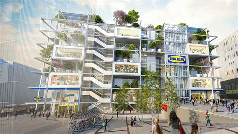 IKEA's newest store will have a roof garden and no car-parking