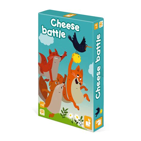 Cheese Battle Game : Speed & strategy games Janod - J02636