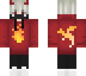 Fire phoenix | Minecraft Skin