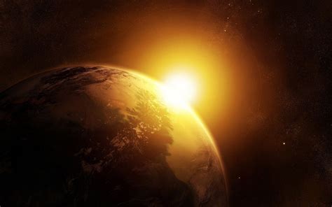 Earth And Sun Wallpapers - Wallpaper Cave