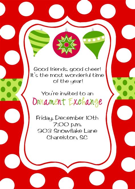 Invitation Christmas Party