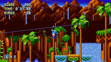 Sonic Mania Background Green Hill Zone - Sonic Mania Green Hill Zone ...