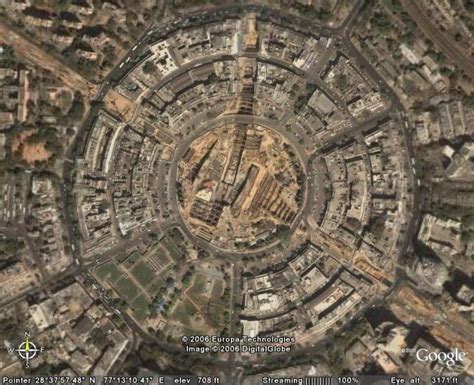 GIS Sites: New Delhi Satellite Pictures from Google Earth.