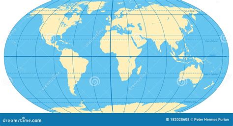 Equator Meridian Map Stock Illustrations – 979 Equator Meridian Map ...