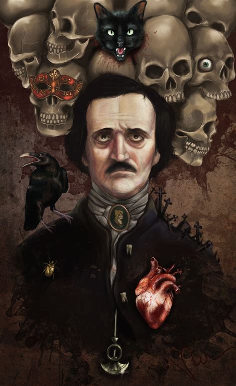 Poe by NessDoomedZombie | Twisted Art For Twisted Minds | Edgar allen ...