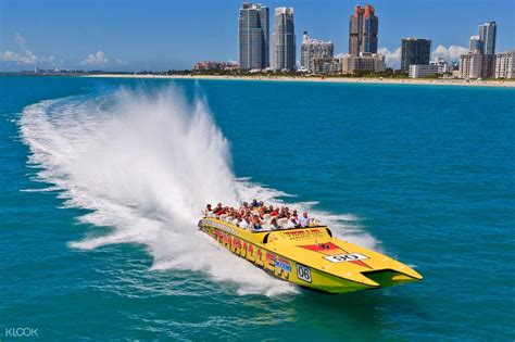 Thriller Miami Speedboat Tour