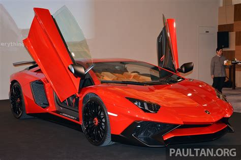 Lamborghini Aventador LP750-4 Superveloce makes ASEAN debut – 5 units ...