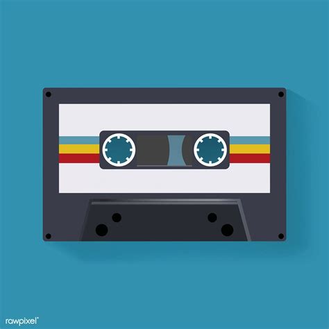 Cassette Tape Vector at Vectorified.com | Collection of Cassette Tape ...