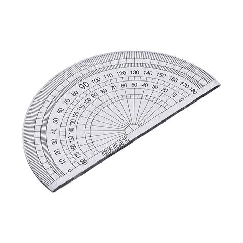 Protractor 180 Degree Drawing Measuring Tool Stationery 28Pcs - Walmart ...