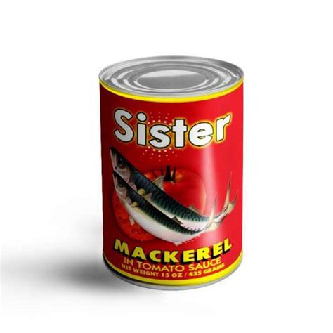 Canned Mackerel Fish In Brine ,Canned Mackerel In Tomato Sauce 155G ...