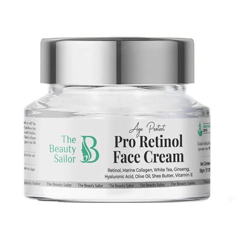 The Beauty Sailor- Pro-Retinol Face Cream| anti-aging retinol night ...