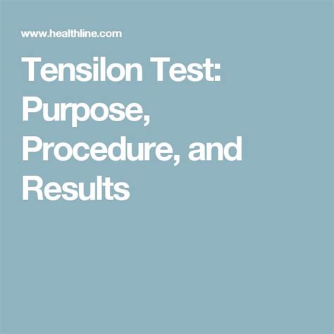 Tensilon Test: Purpose, Procedure, and Results | Prolactin level ...