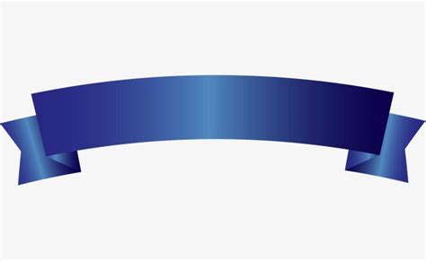 Simple Blue Ribbon, Ribbon Clipart, Blue, Simple PNG Transparent ...