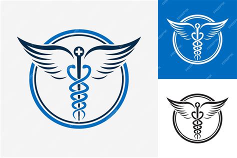 Premium Vector | Medicine logo template design vector, emblem, design ...