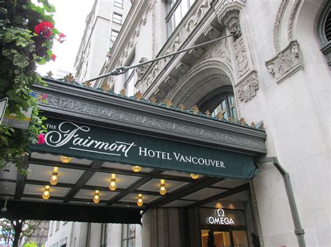 Fairmont Hotel Vancouver in Downtown - Nancy D Brown