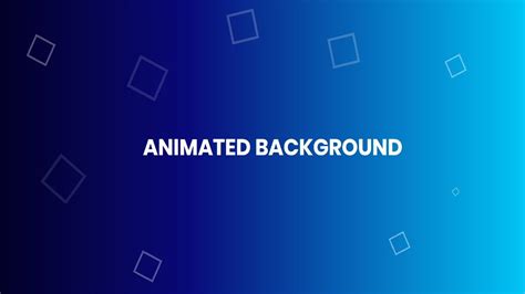 Animated Background with Pure CSS and Html | No Javascript no Jquery ...