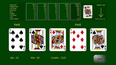 Draw Poker Free - Download