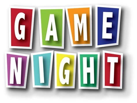 Board Game Night Clipart