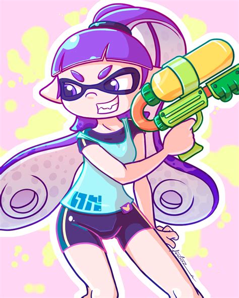 Splatoon Inkling by Furboz on DeviantArt