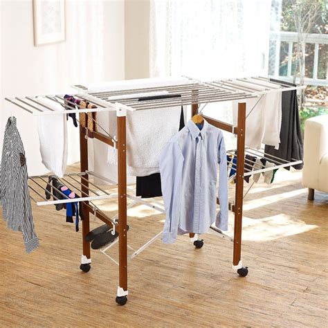 Extra Large Heavy Load Sturdy Foldable Clothes Laundry Drying Rack ...