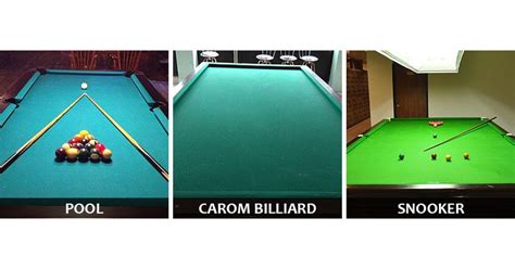 Billiards vs Pool vs Snooker: Understand the 4 key differences