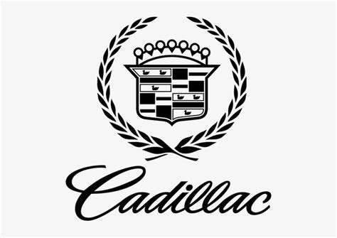 Cadillac Vector Outline - Cadillac Logo Black And White - 500x500 PNG ...