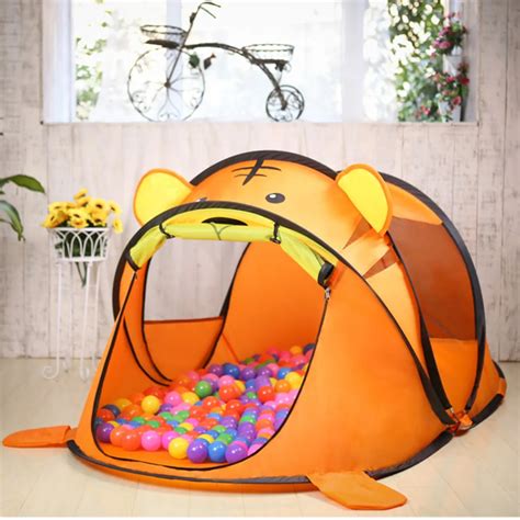 Lovely Portable Cartoon Animal Kids Toys Tent Children Kids Indoor ...